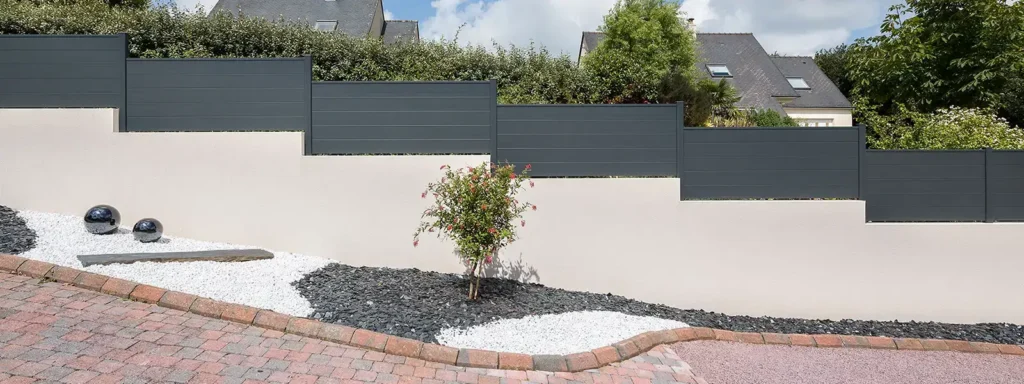 cloture gris anthracite contemporaine 1